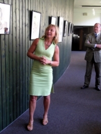 Eröffnung der Ausstellung von Frau Sabine Pfeiffer