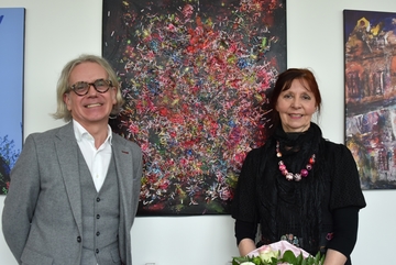 Portraitbild Vizepräsident des OLG Celle Dr. Rainer Derks, Rita Dahlem