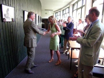 Eröffnung der Kunstausstellung durch den Präsidenten des OLG Celle