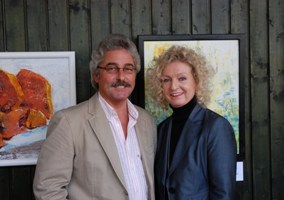 Bilder von der Eröffnungsveranstaltung Kunstausstellung Deister