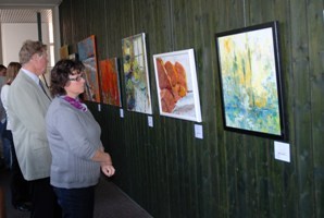 Bilder von der Eröffnungsveranstaltung Kunstausstellung Deister
