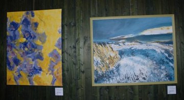 Bilder von der Eröffnungsveranstaltung Kunstausstellung Deister