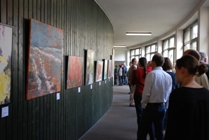 Bilder von der Eröffnungsveranstaltung Kunstausstellung Deister