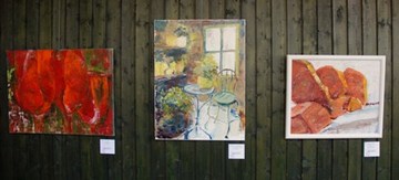 Bilder von der Eröffnungsveranstaltung Kunstausstellung Deister