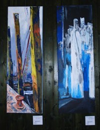 Bilder von der Eröffnungsveranstaltung Kunstausstellung Deister