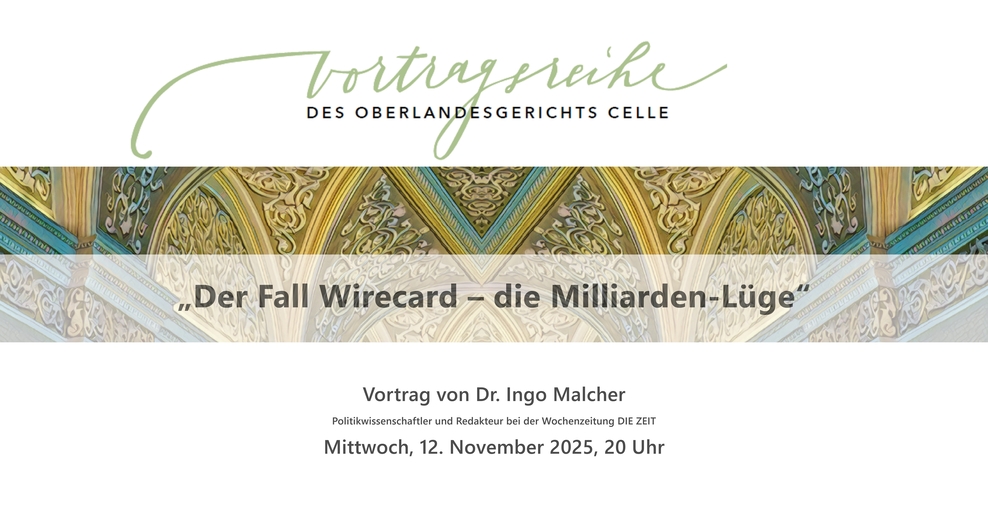 Teaser zur Vortragsreihe mit Dr. Ingo Malcher